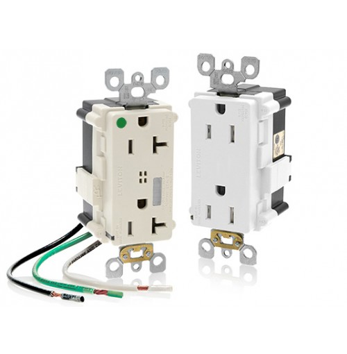 Receptacle for healthcare leviton